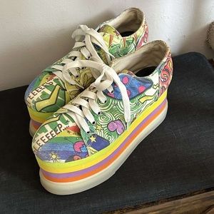 Currentmood light up platform sneakers